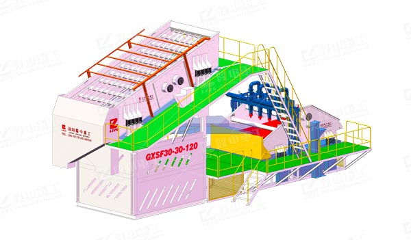 GXSF系列g(shù)效篩分回收機(jī)